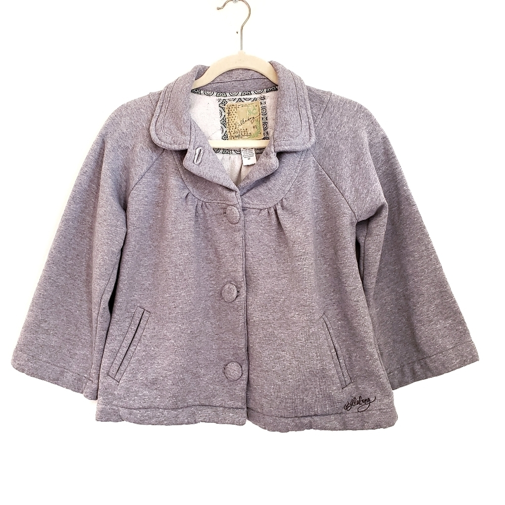 Billabong Button Front Fleece Jacket M Medium